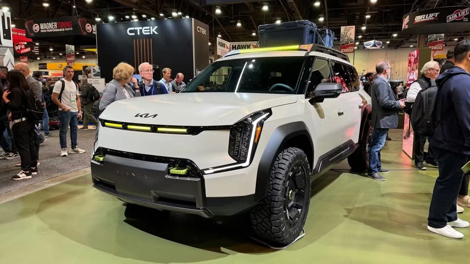 Kia запатентовала внедорожный EV9