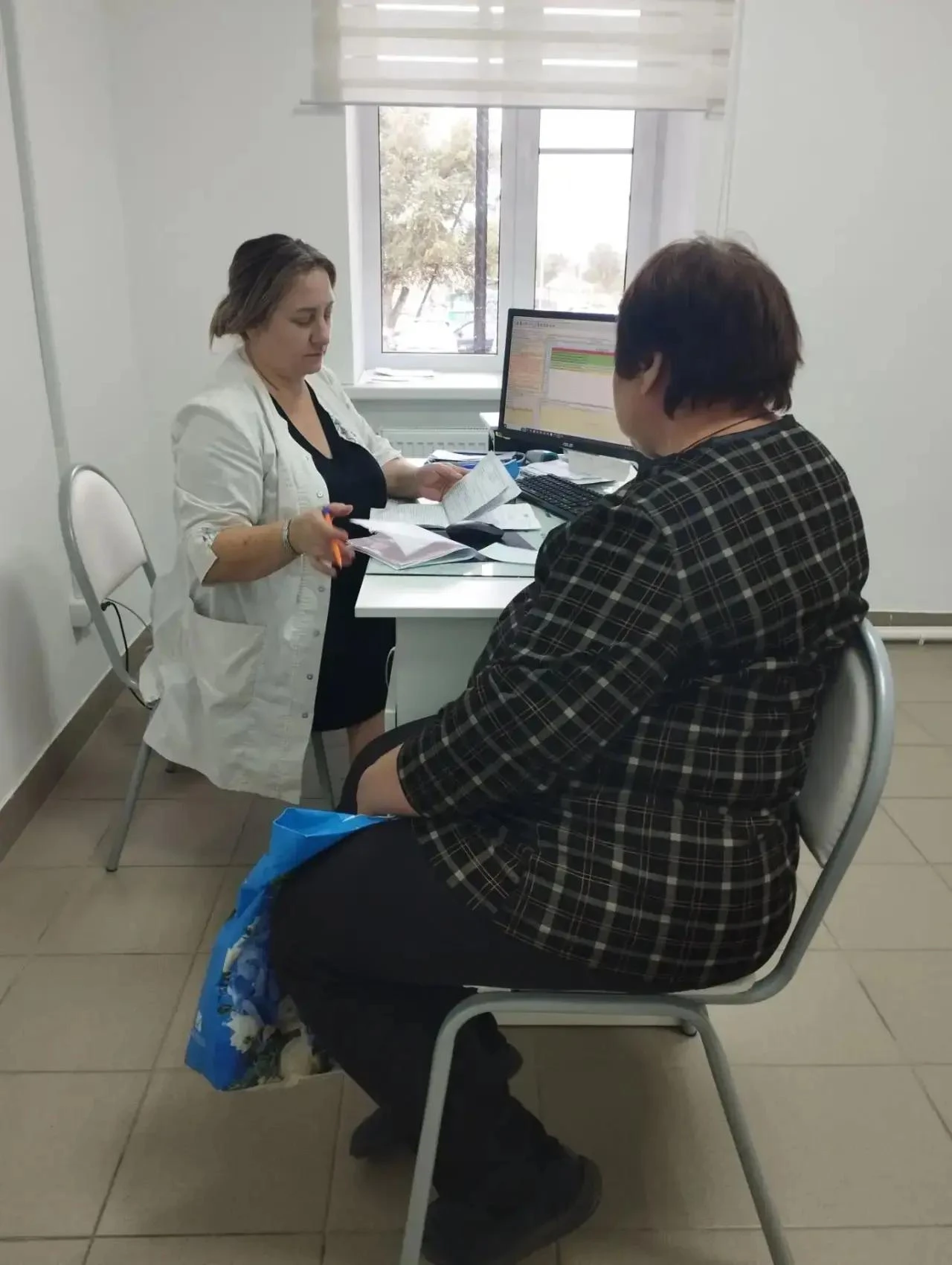2 октября 2026 года в селе Спасском прошёл выездной медицинский приём.