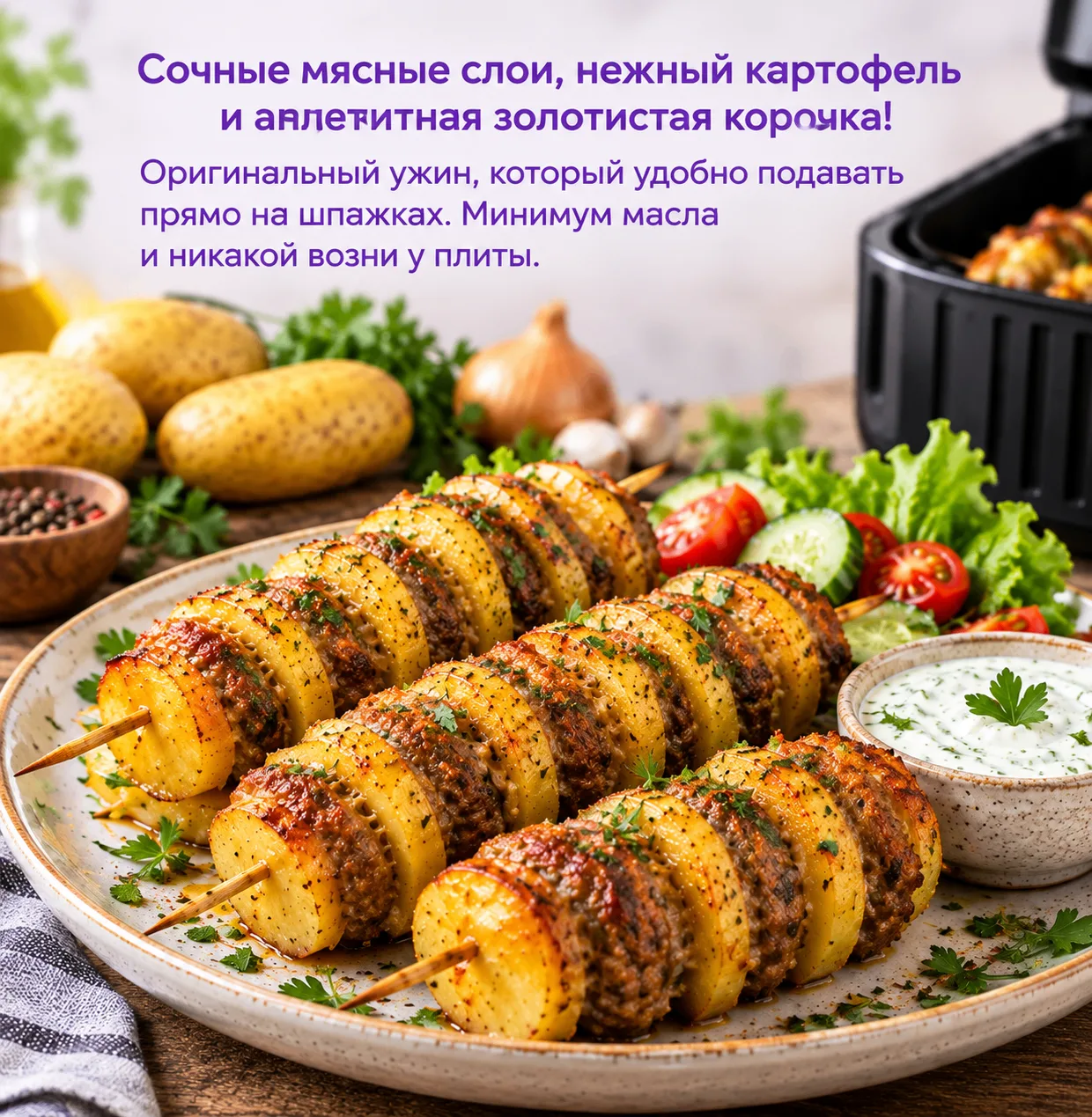 🔥ВКУСНЫЙ УЖИН — ОБЫЧНЫЕ КАРТОФЕЛЬ И ФАРШ ПРЕВРАЩАЮТСЯ В БЛЮДО, КОТОРОЕ ХОЧЕТСЯ ПОВТОРИ...