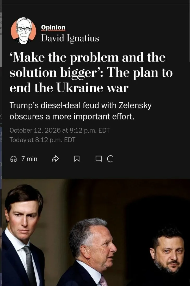The Washington Post: США и европейские страны якобы разрабатывают новый мирный план по ...