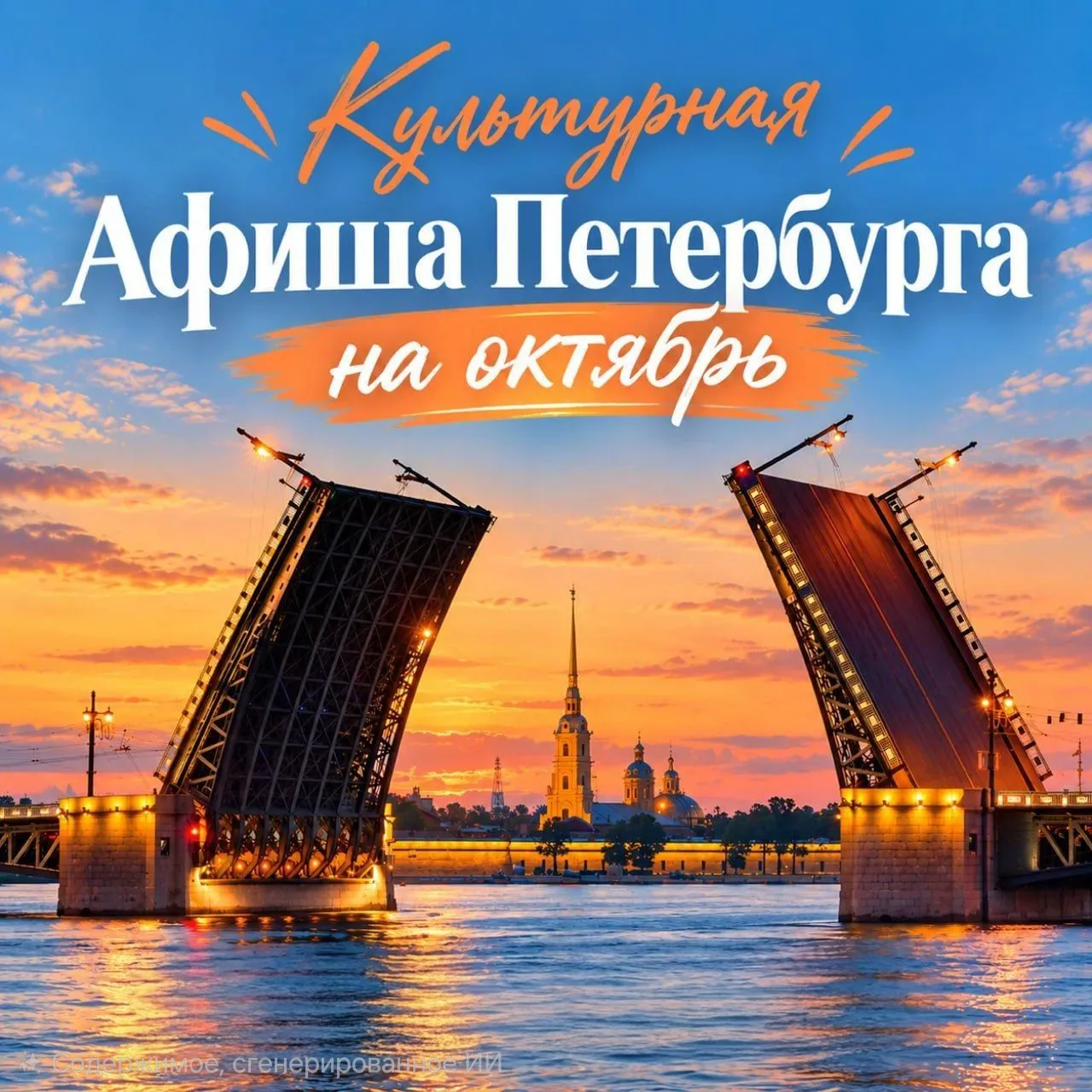 ☘️ Культурная афиша Петербурга на октябрь