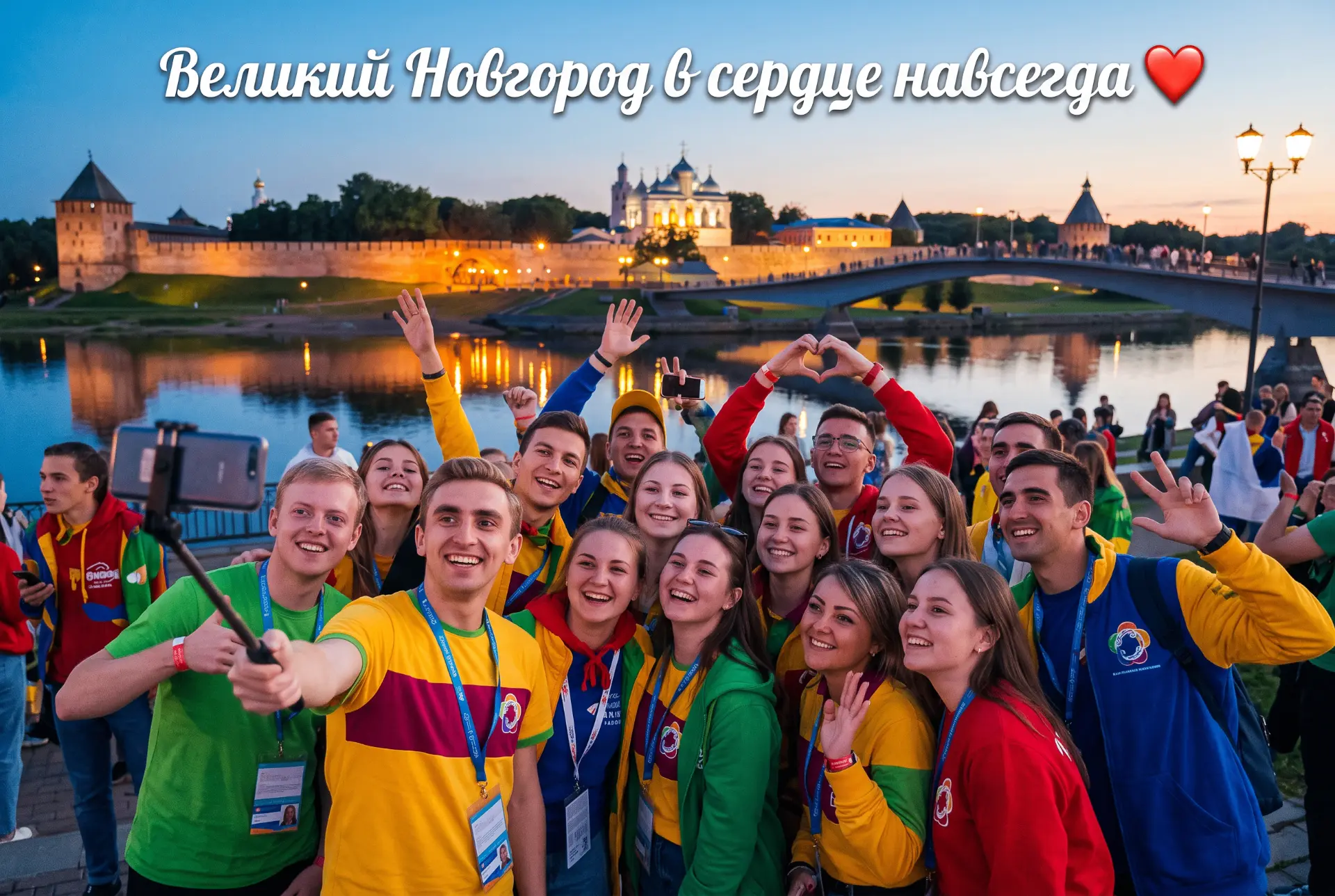Поддержи Великий Новгород в борьбе за звание «Молодёжная столица России 2027»!