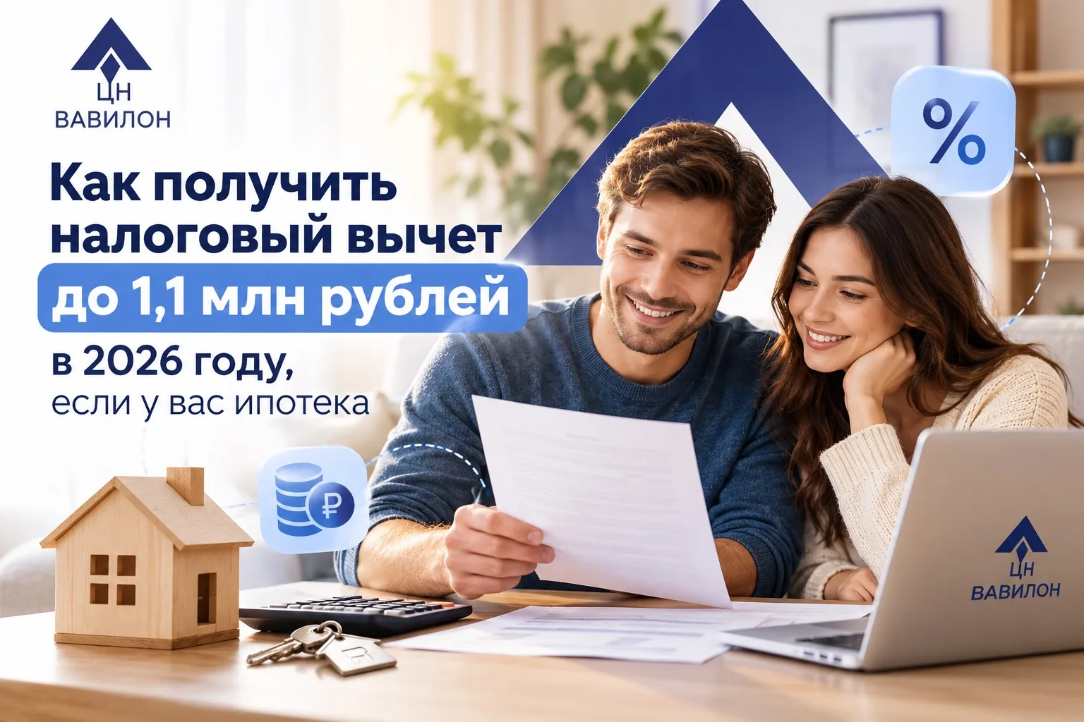 🏠 Ипотека? Государство может вернуть вам до 1,1 млн рублей