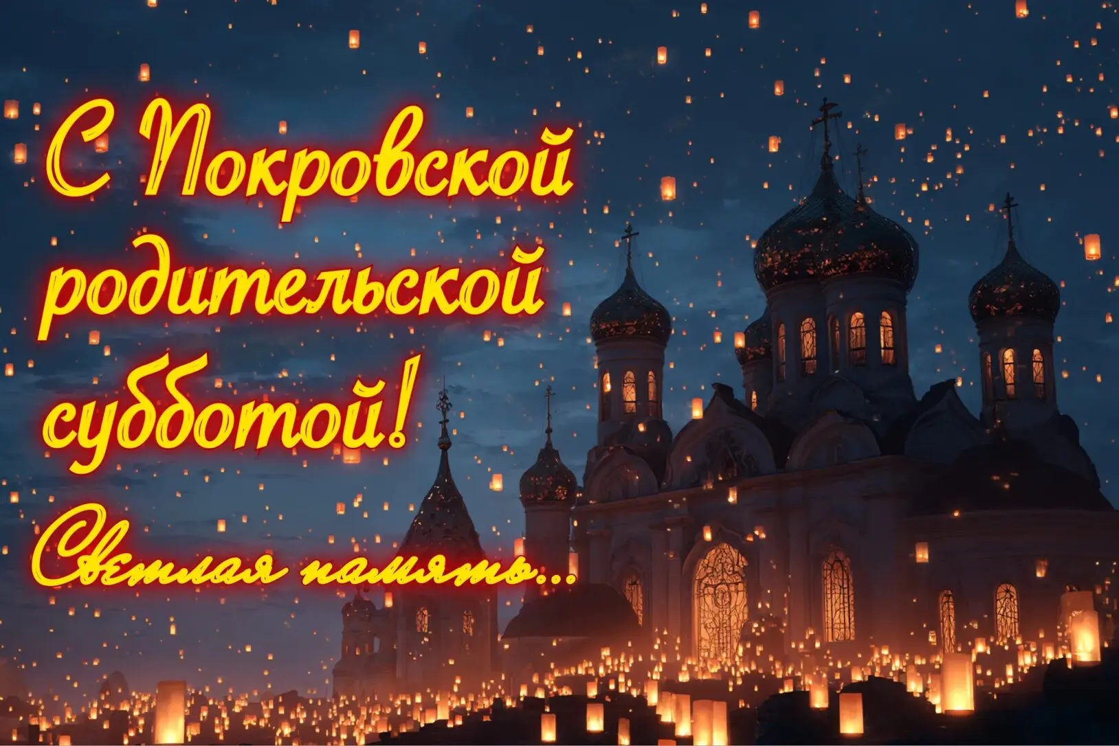 Покровская родительская суббота.
