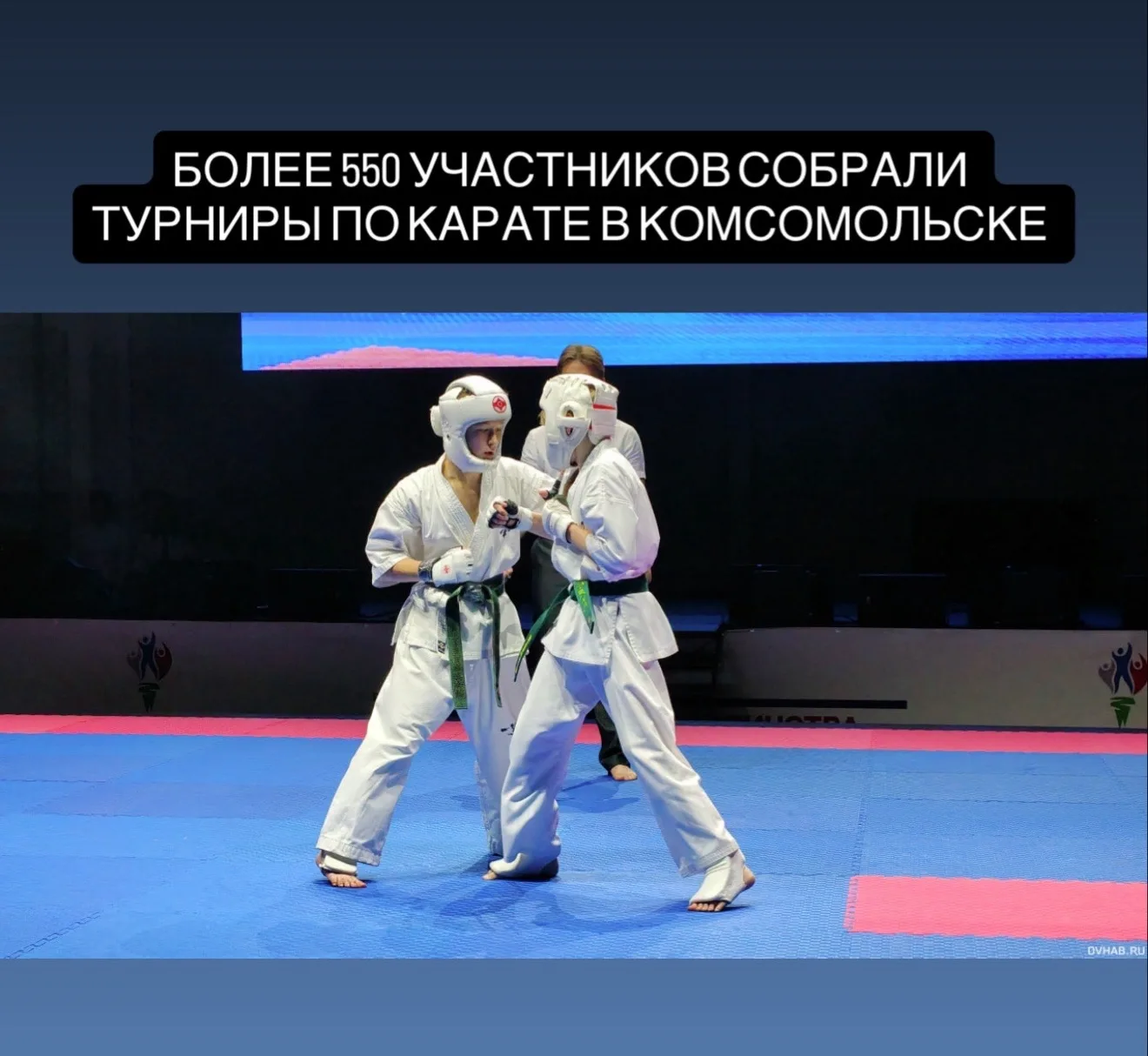 Около 550 спортсменов приняли участие в турнире по карате в Хабаровском крае