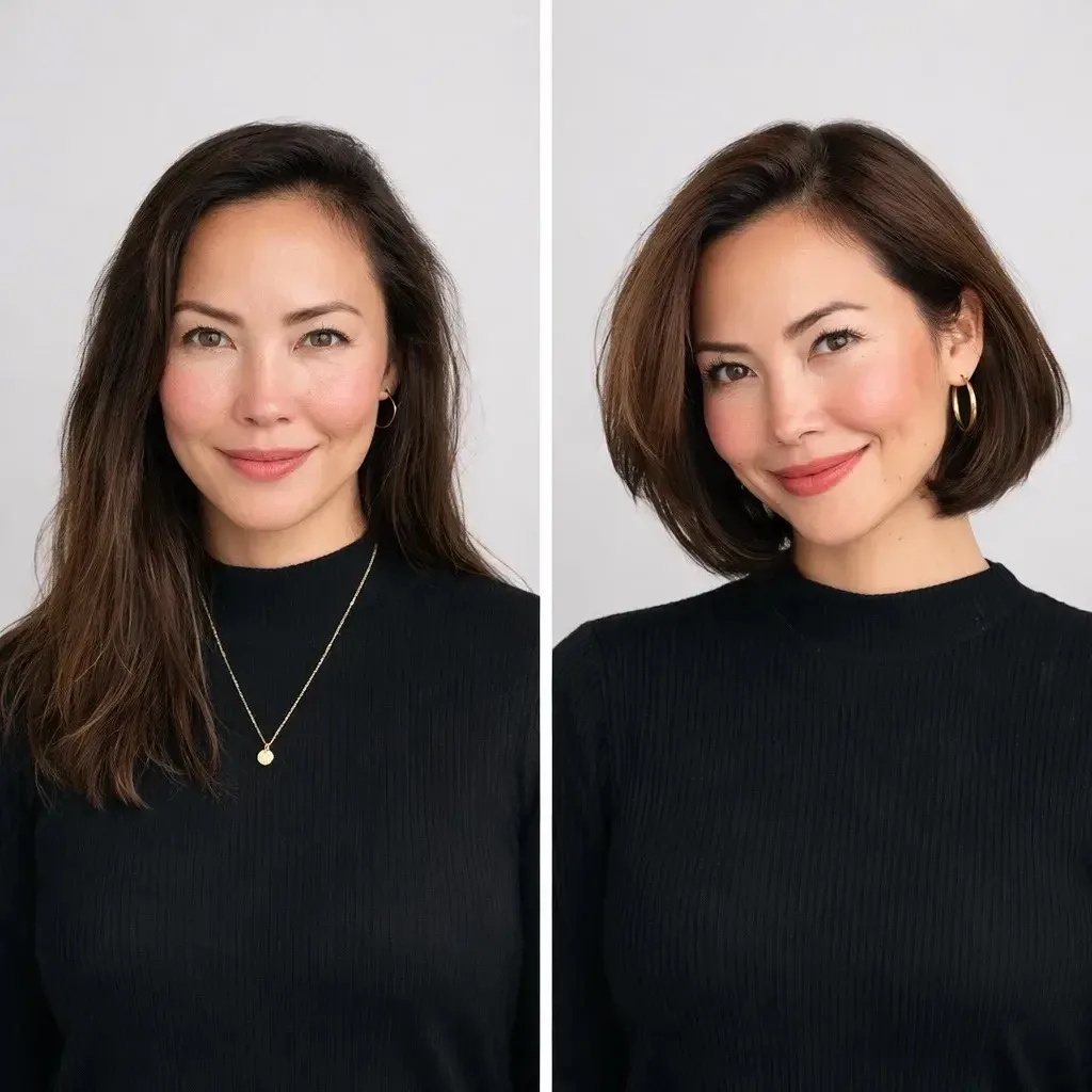 💇‍♀️Рубрика ДО/ПОСЛЕ голосуем девочки