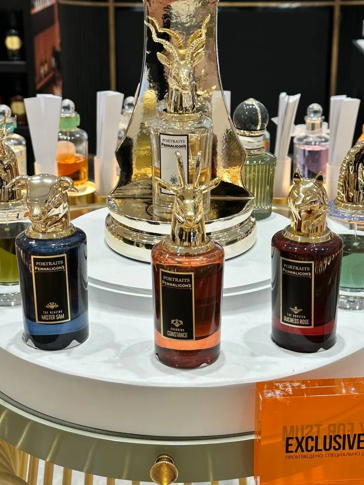 В корнере Penhaligon’s появились три из четырех Eau de Parfum Intense.