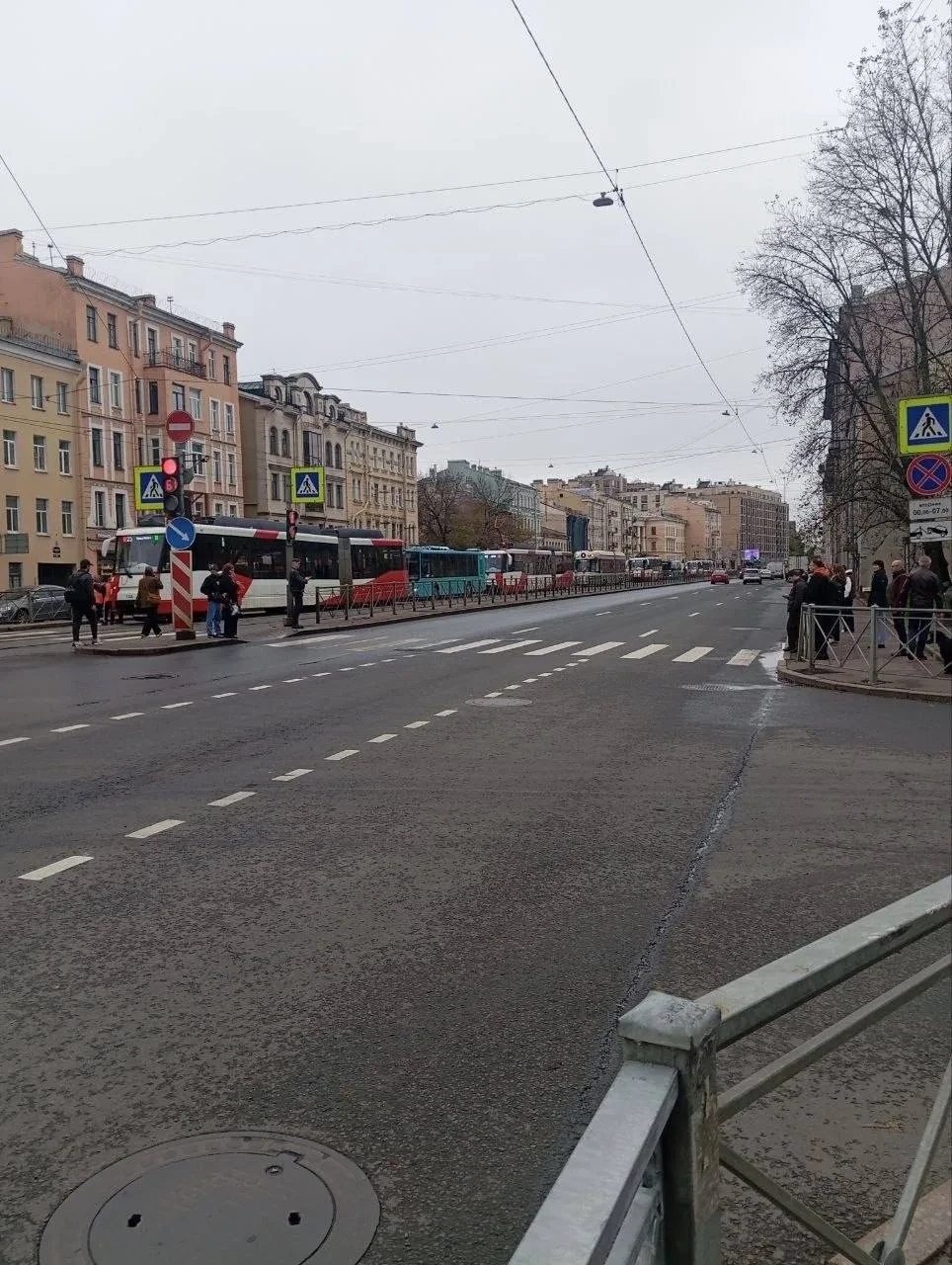 Скорая попала в ДТП на Лиговском проспекте