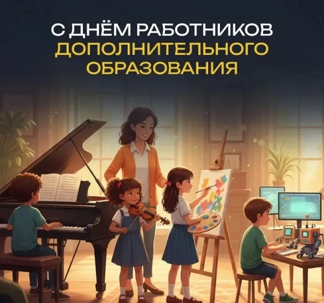 8 октября свой профессиональный праздник - День работников дополнительного образования ...