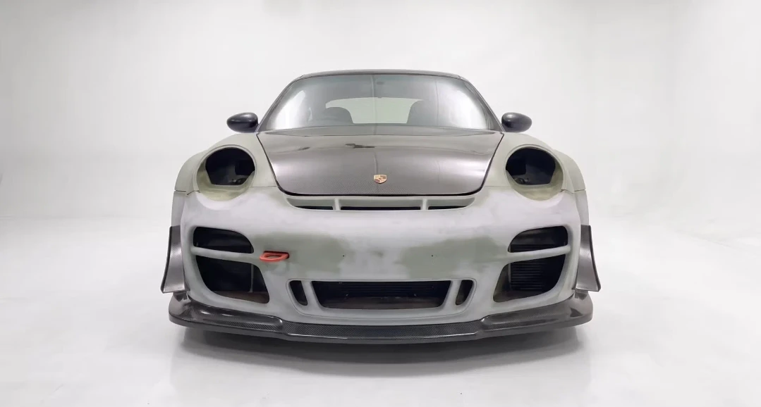 🛞 Немецкая экзотика: безумный переднемоторный Porsche 911 с американским V8