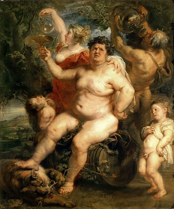 🍇 «Пир плоти и духа»: Вакх Рубенса (1636–1640) в Эрмитаже