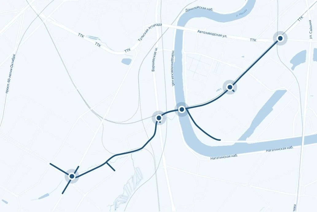 🛣Новую платную дорогу от ЗИЛа до Севастопольского проспекта построят в Москве