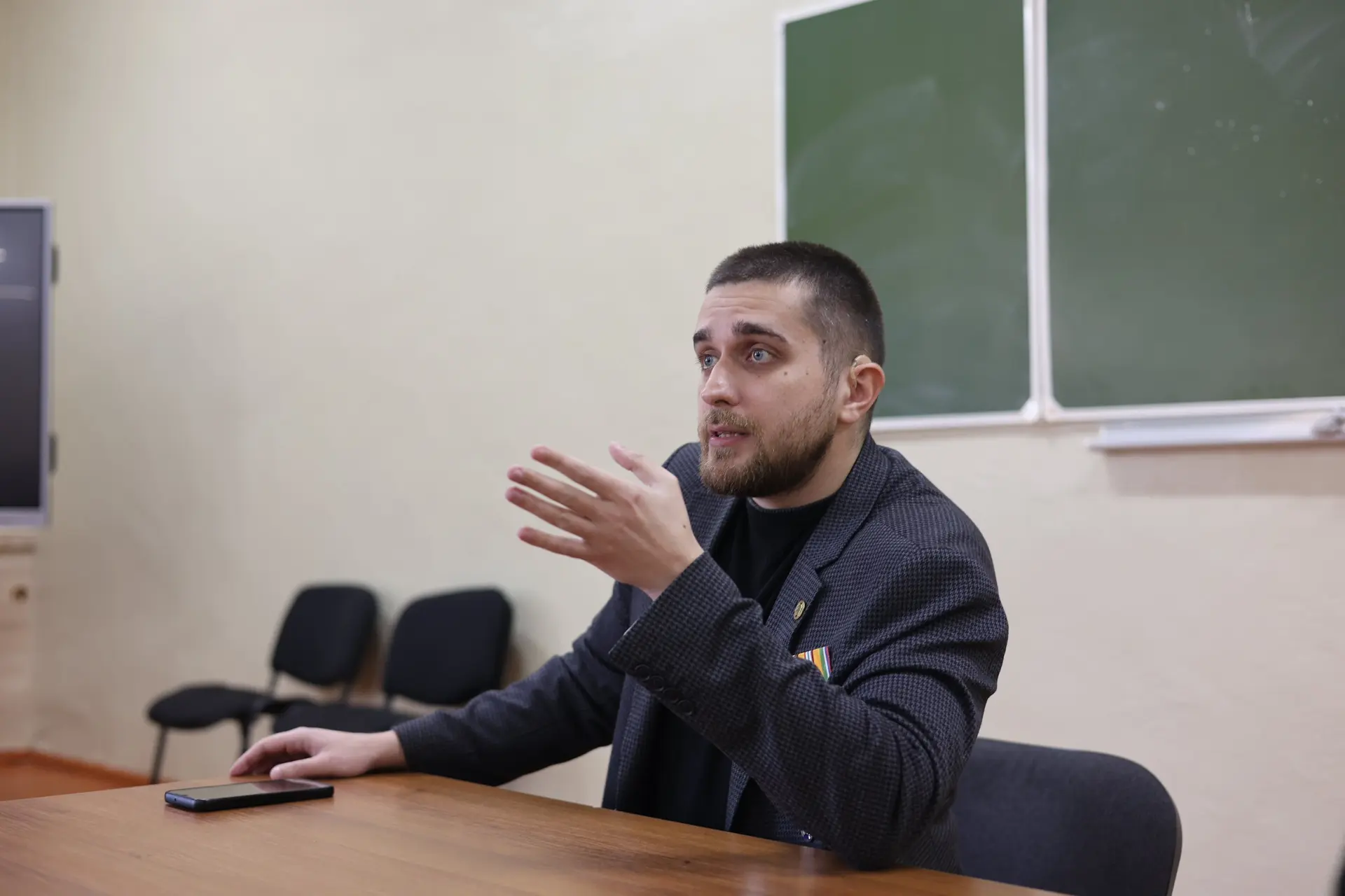 ⭐️ В КБГАУ прошла встреча, посвящённая Дню памяти сотрудников правоохранительных органов