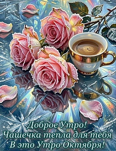 Желаю замечательного и тёплого настроения на весь день🥰