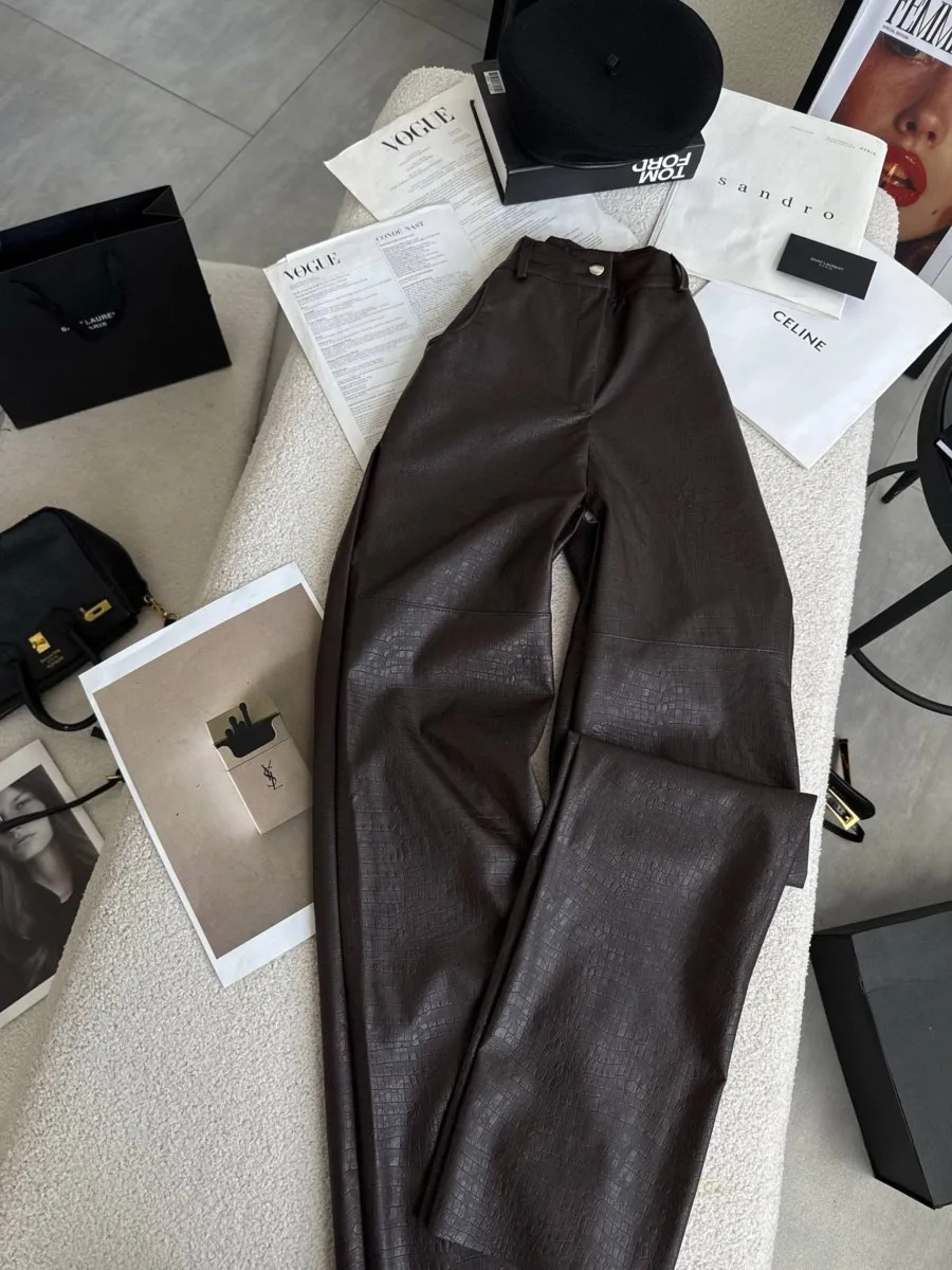TREND Брюки Croco Leather 🖤
