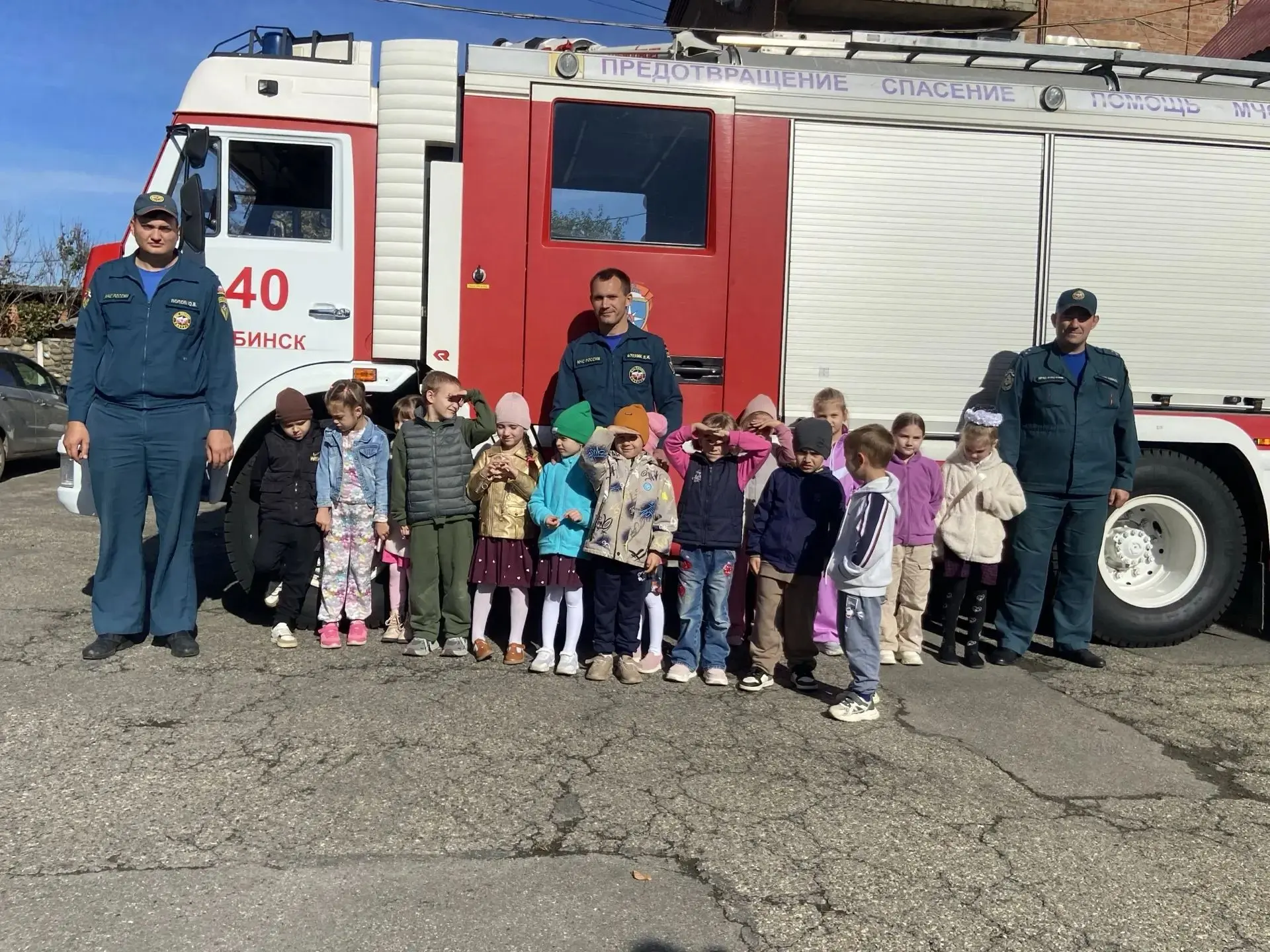 🚒Воспитанники МДОБУ детский сад комбинированного вида√21 г. Лабинска совершили захваты...