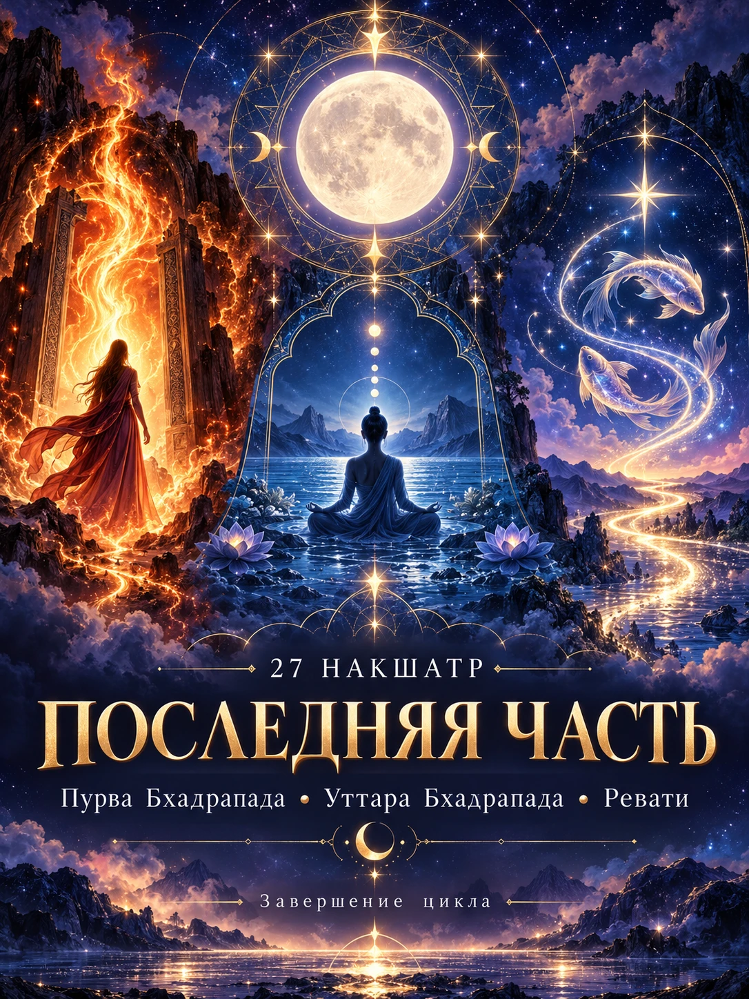 🌙 27 НАКШАТР — 27 ЛИЦ ЛУНЫ