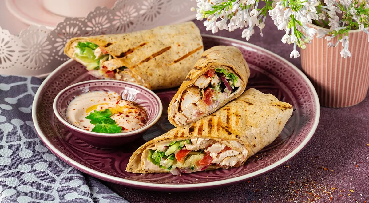 ПП‑шаурма с курицей в лаваше — Любимый фастфуд, но по‑умному