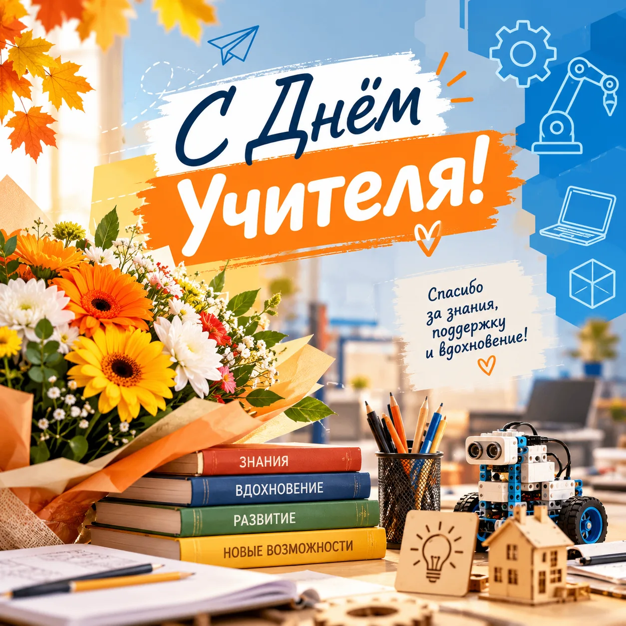 С Днём учителя!🎉