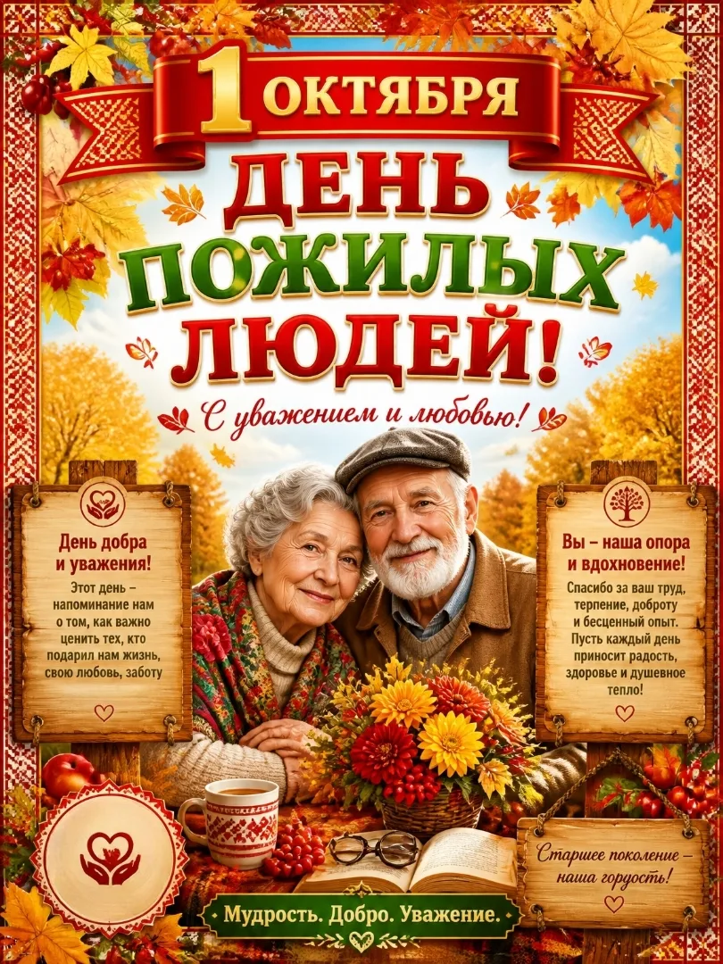 С Днём пожилого человека!