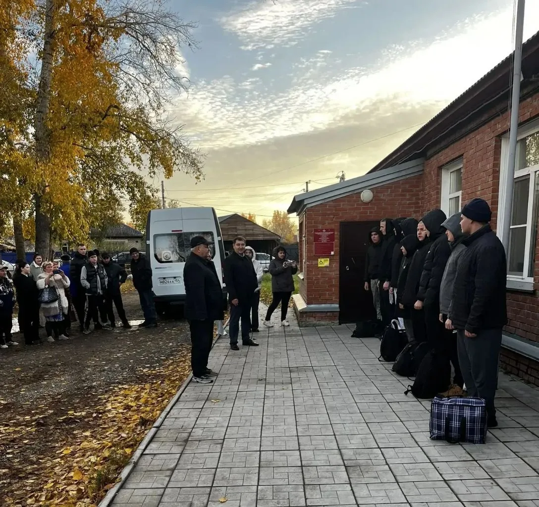 В Краснозёрском районе  проводили призывников на срочную службу