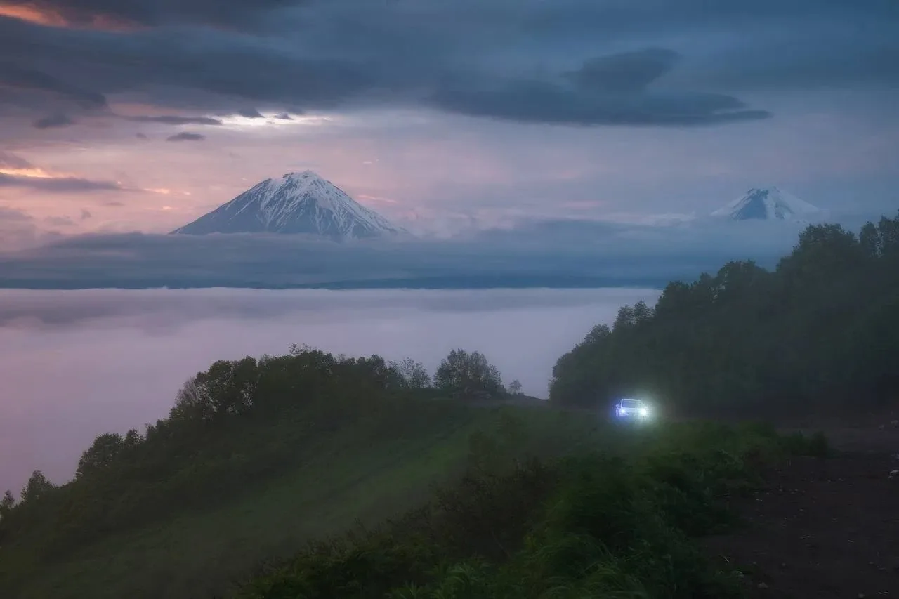 🌅 Закаты на Камчатке — это что-то из разряда фантастики!