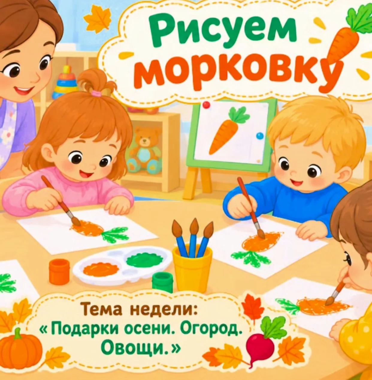 Наш весёлый огород!