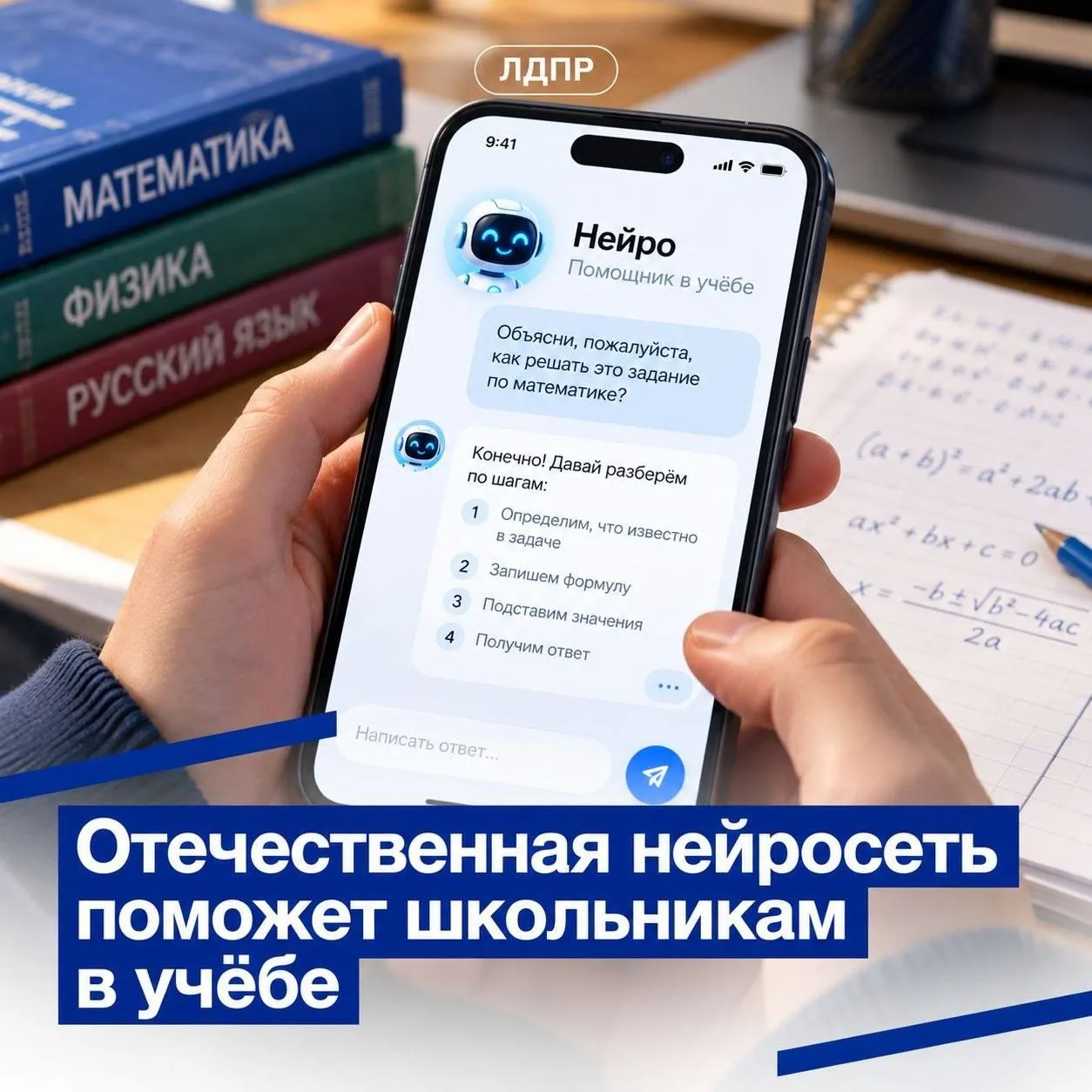 Отечественная нейросеть для школьников снизит учебную нагрузку на детей