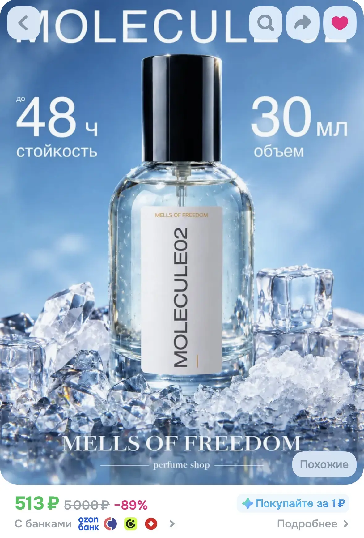 Парфюм женский