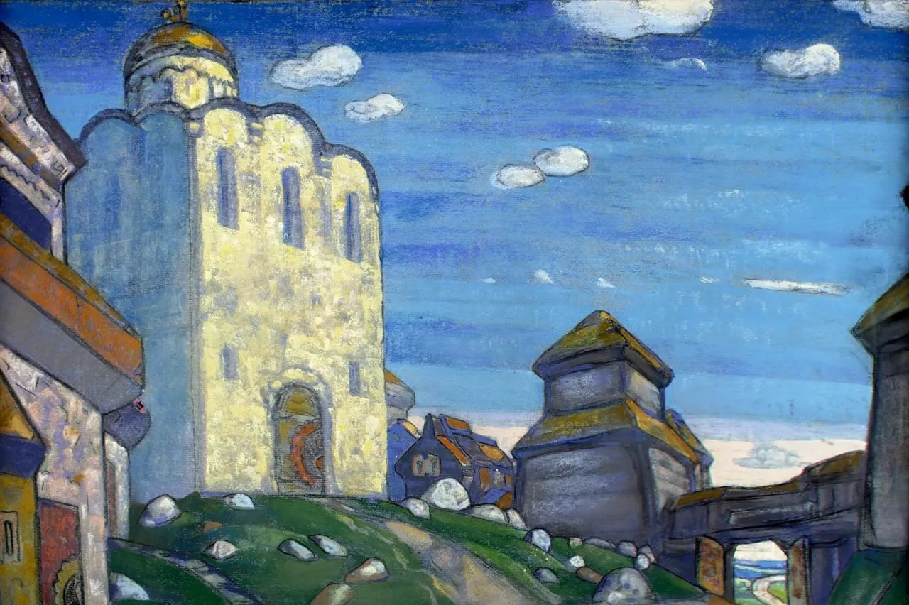 #факт 9 октября 1874 — родился Николай Рерих в Петербурге Художник, начинавший с археол...