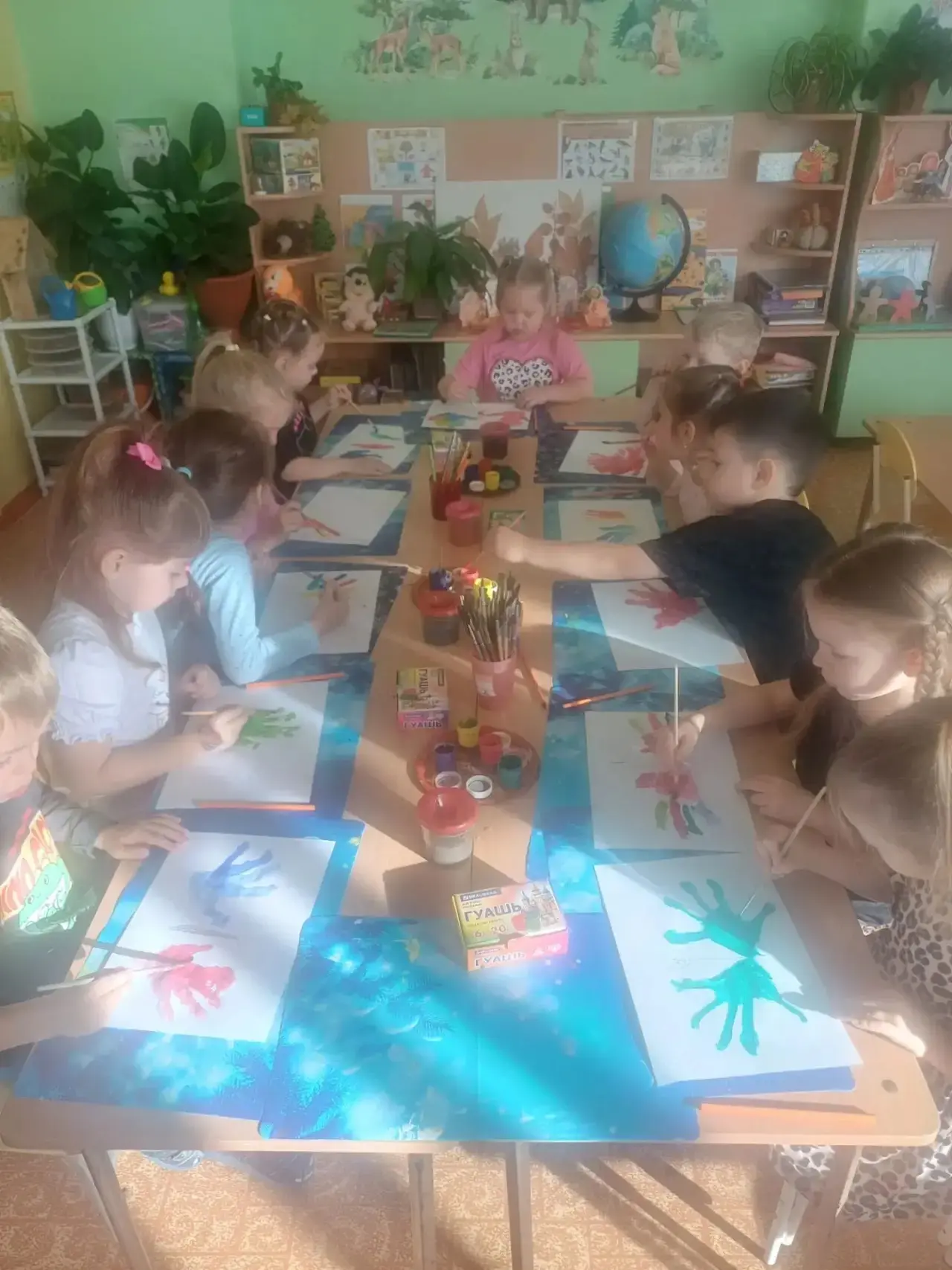 Нетрадиционное рисование «Наши руки не для скуки!» 👋🦋