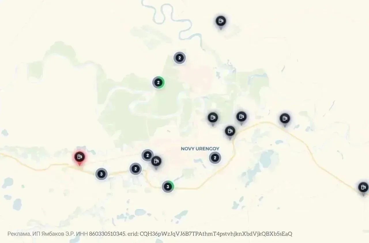 Появилась группа, с актуальной информацией на заправках Нового Уренгоя
