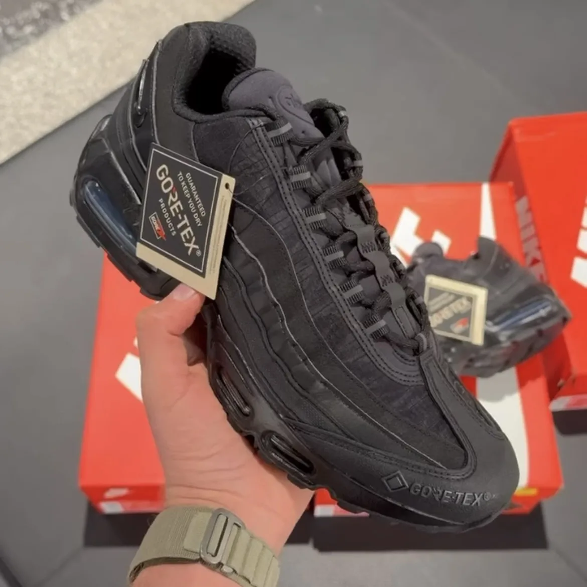 Водоотталкивающие Nike Air Мах 95