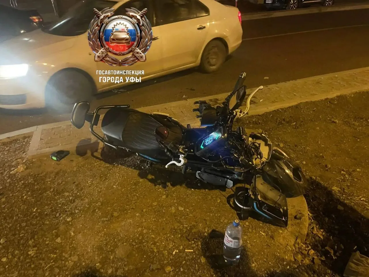 В Уфе иномарка сбила двух 16-летних девушек на электровелосипеде