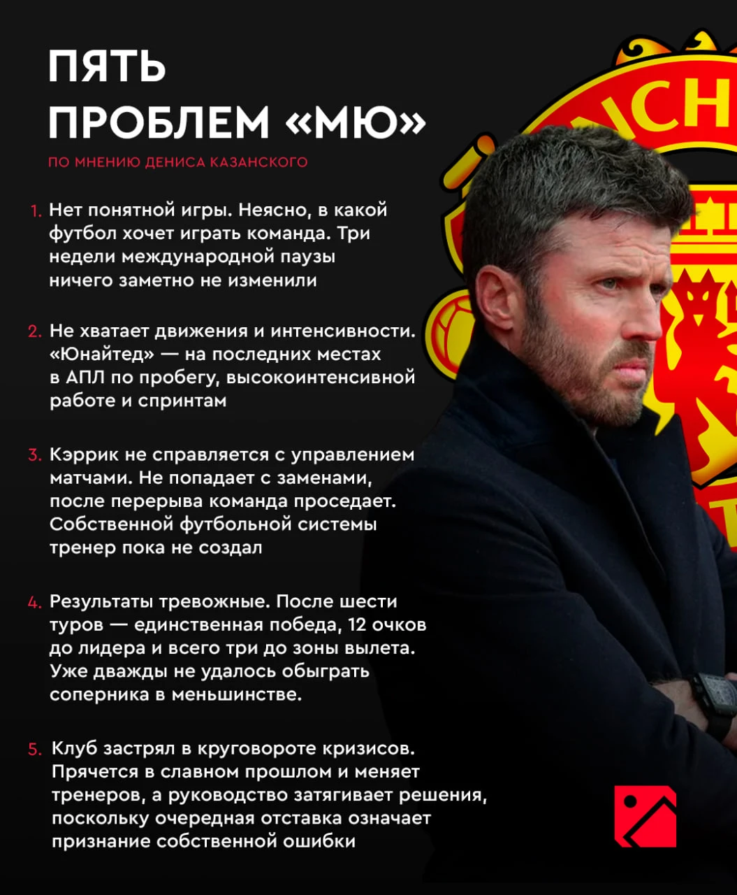 «МЮ» снова доверяет тренеру. Не рано ли? 🤔