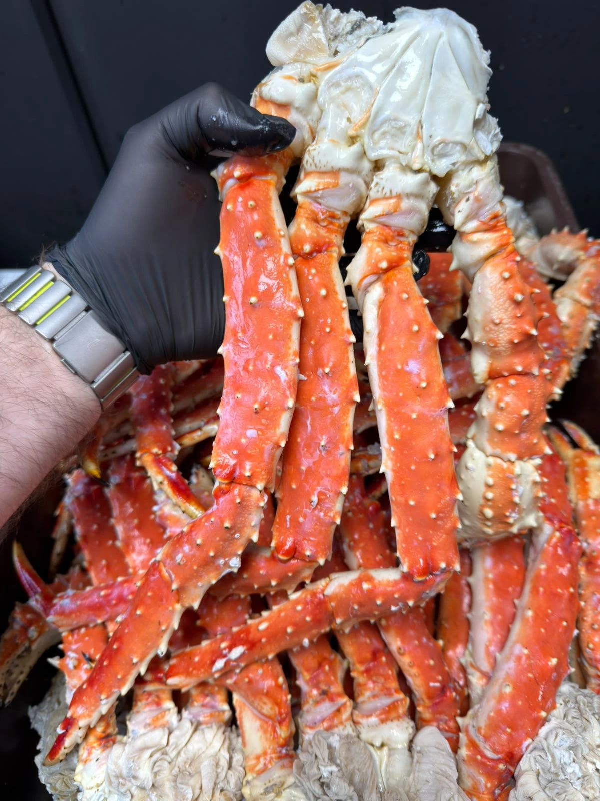 • Краб Камчатский (мелкий)🦀 – 1.450₽/1кг🔥 (розетка в среднем 200грамм)