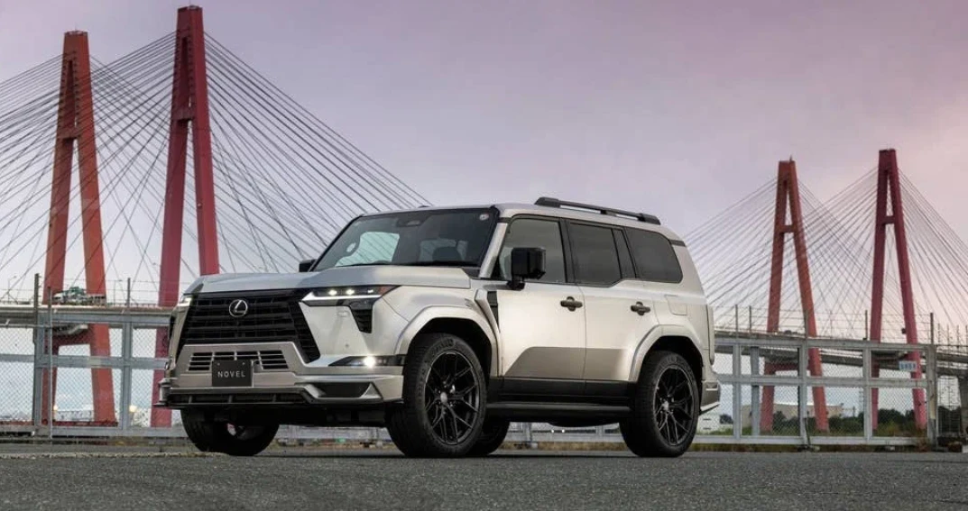 🛞 Японская экзотика: асфальтовый Lexus GX550 от гонщиков Novel Racing
