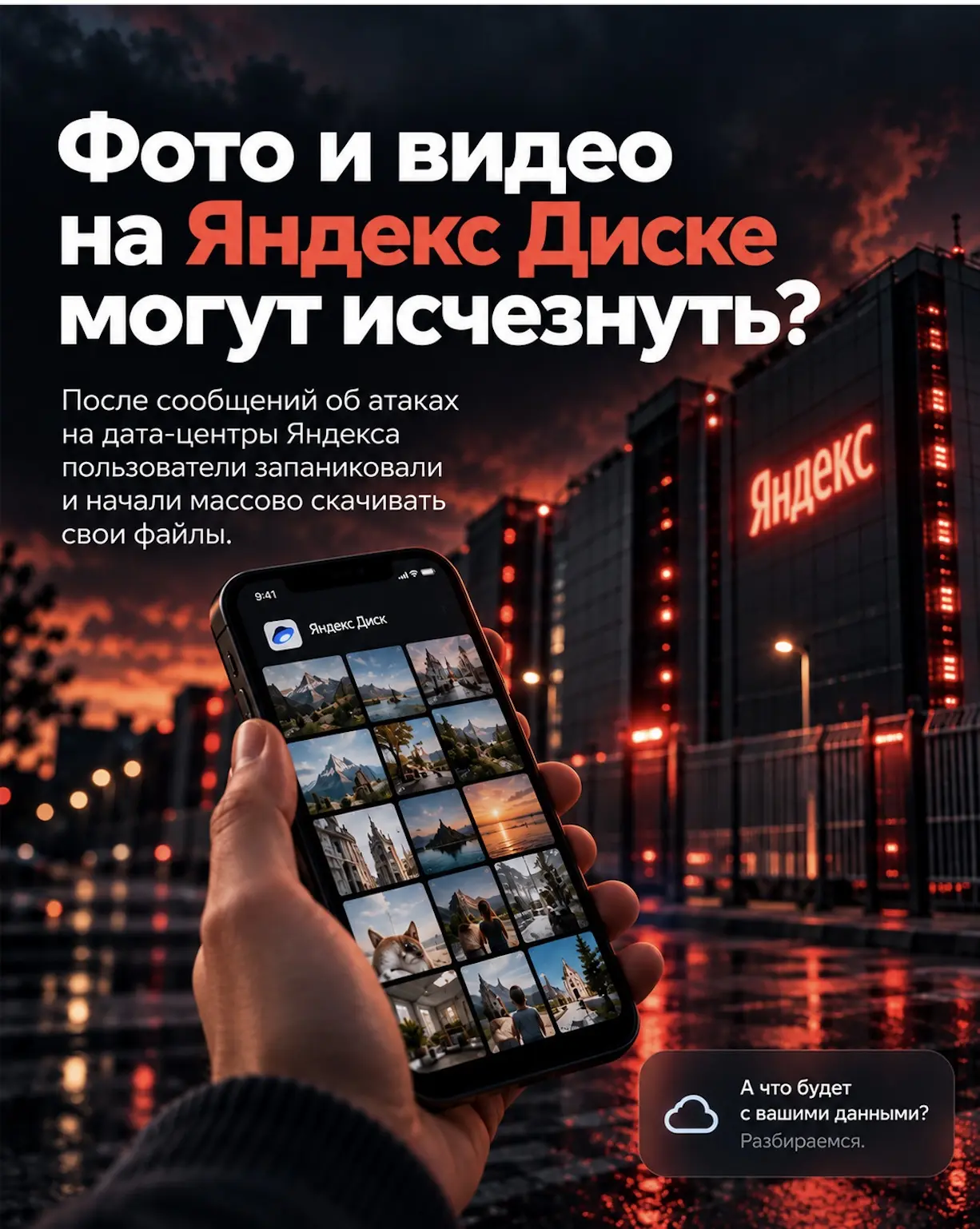 Что теперь будет с фото на Яндекс диске? 👀