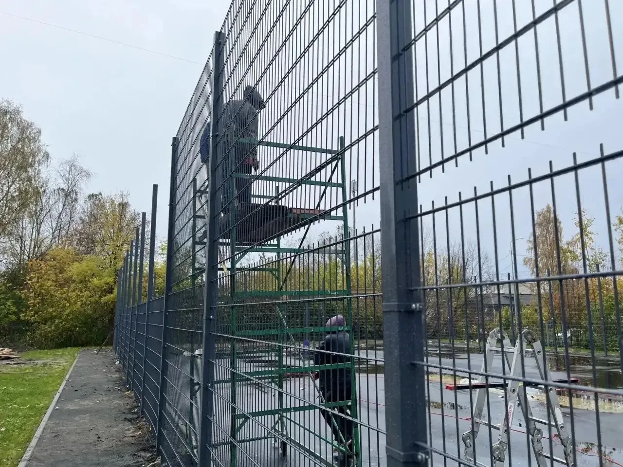 В Петрозаводске на базе школы № 8 откроют «умную» спортивную площадку.