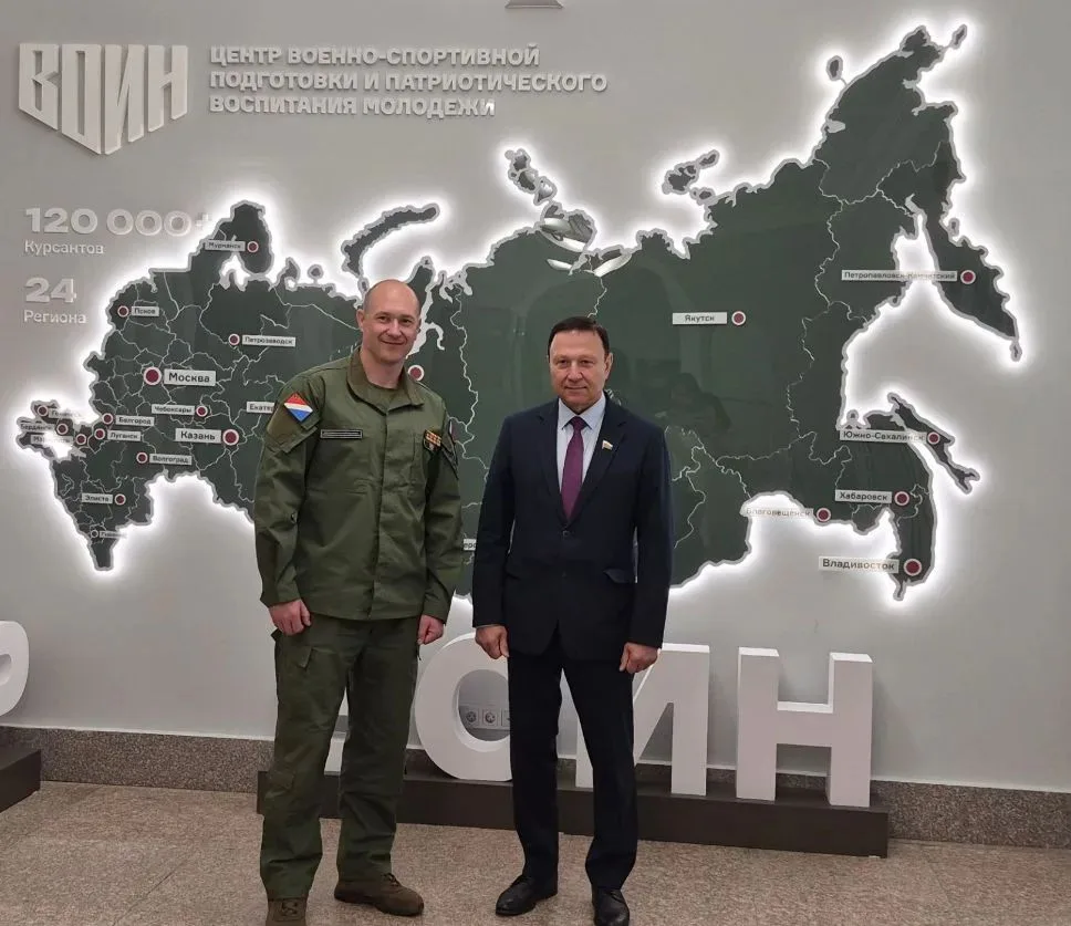 Сенатор Российской Федерации Ролик Александр Иванович посетил филиал Центра „ВОИН“ в Пр...