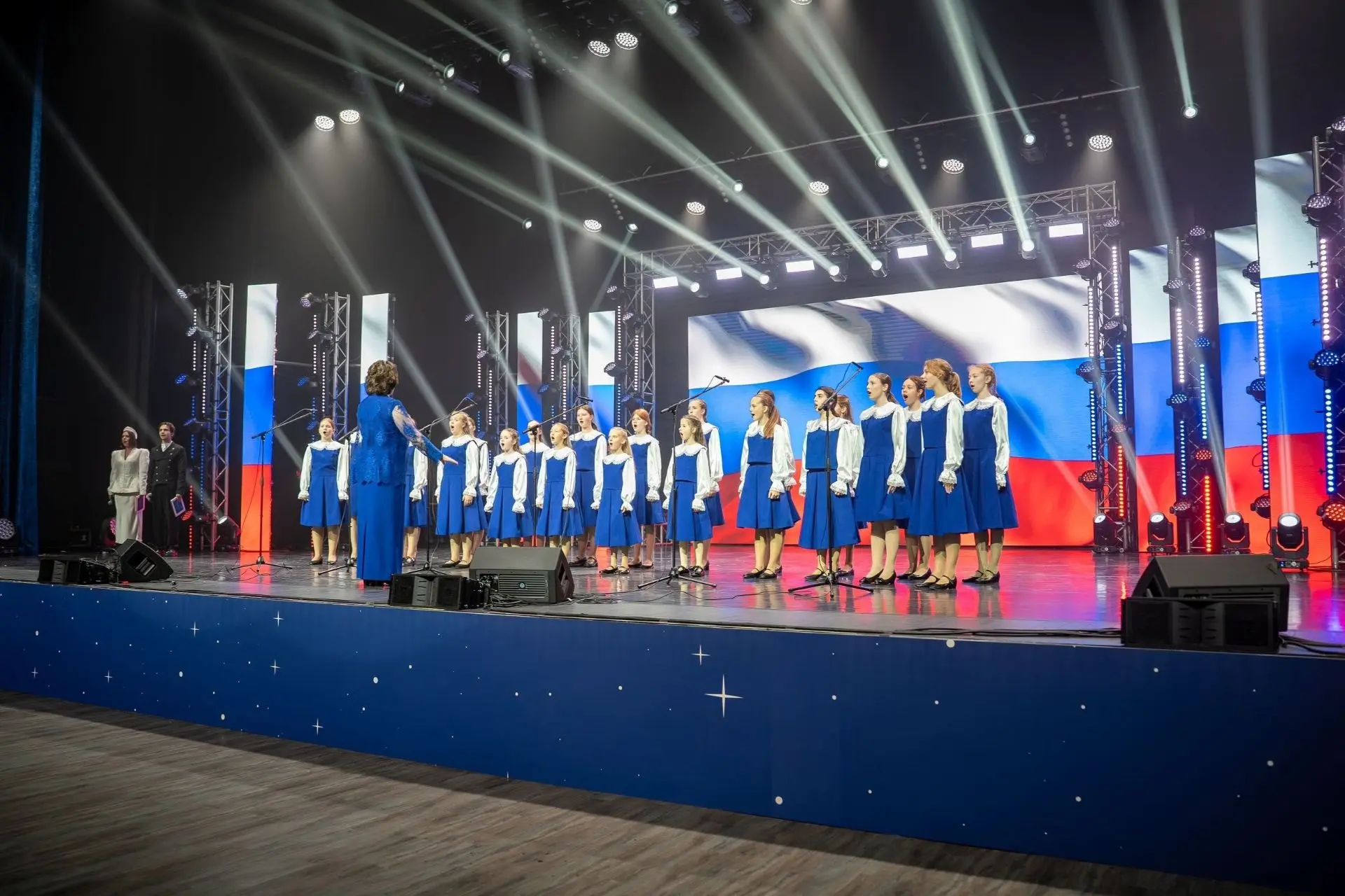 💙 Выступление хора «Рассвет» на окружном форуме «Новая философия воспитания»