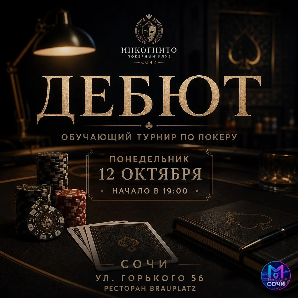 Дебют. Обучающий турнир по покеру