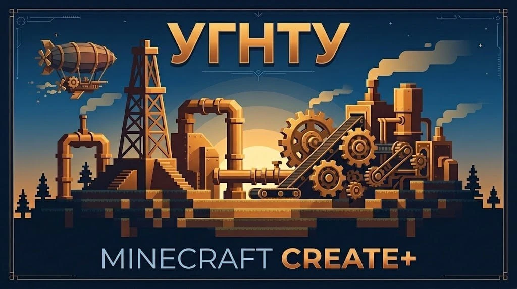 Сервер minecraft УГНТУ create +