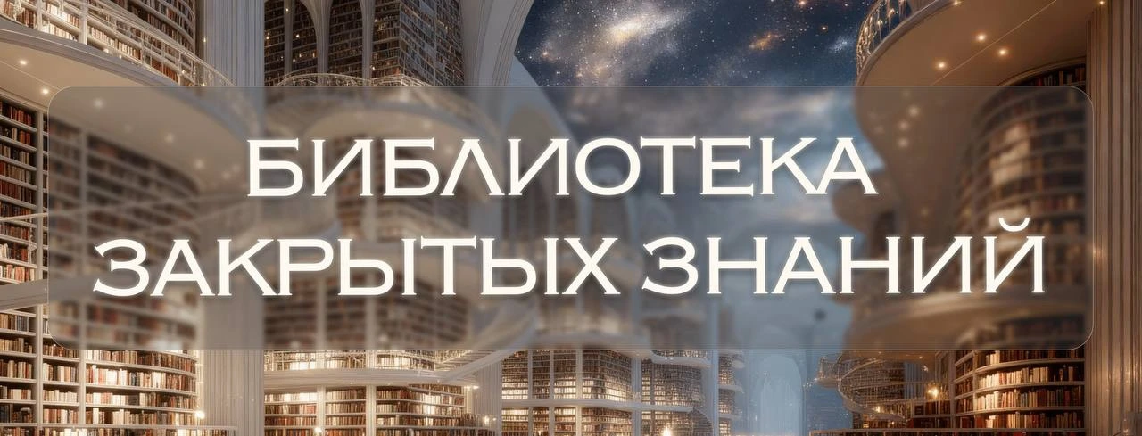 🔐 БИБЛИОТЕКА ТАЙНЫХ ЗНАНИЙ