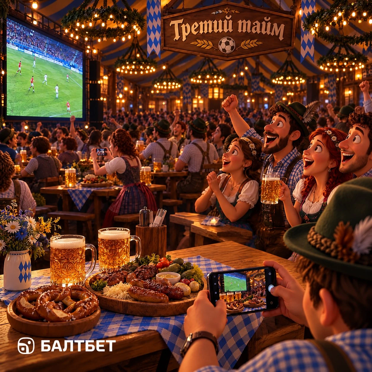 🍻 Футбол продолжается, и наш конкурс «Третий тайм» — в самом разгаре!