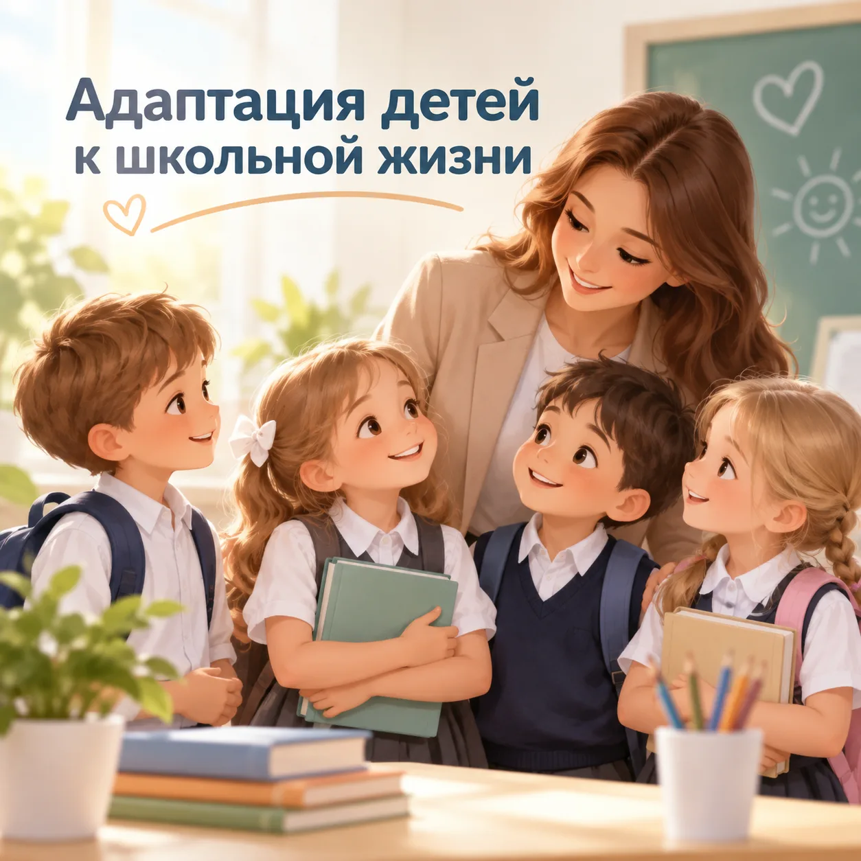 📚Адаптация детей к школьной жизни — один из ключевых этапов их развития.