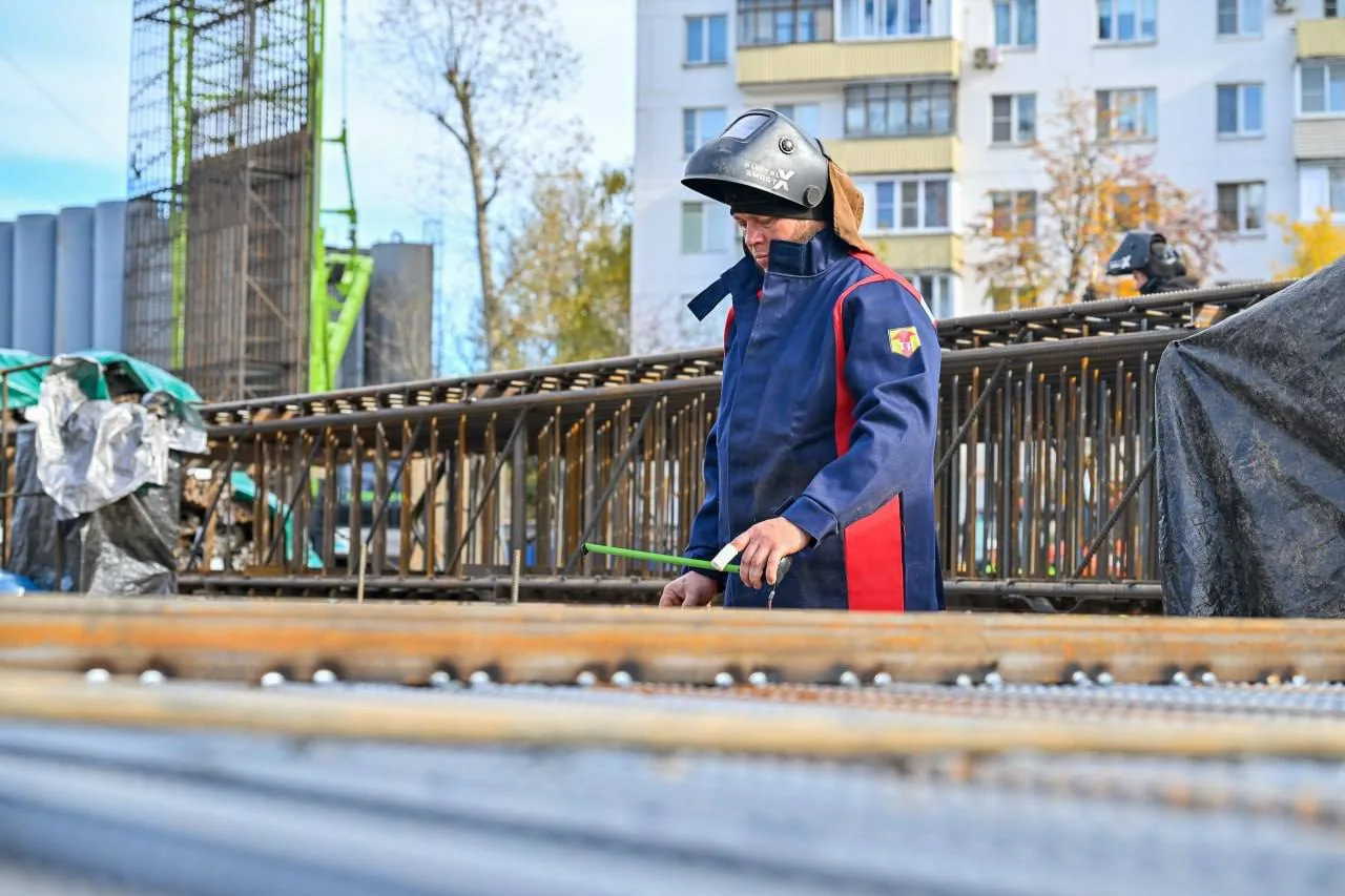 В Москве строят станцию «Луганская»