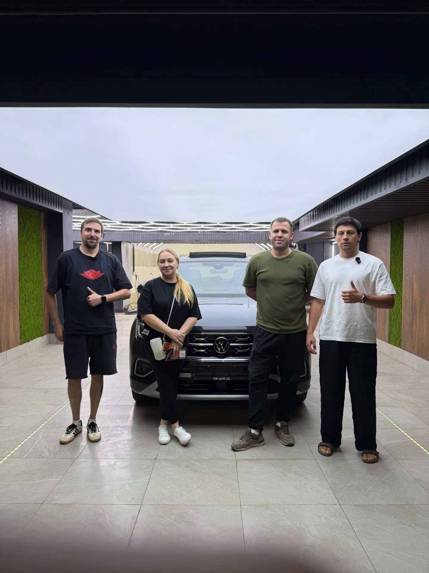 Выдали Volkswagen Tayron — и это было по-настоящему тепло 🔥
