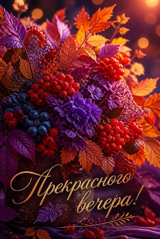 Добрый вечер! 🎁 Поздравления и сладкое настроение 🧁