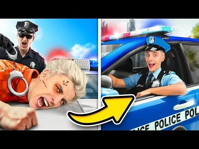 Видели историю про путь от преступника до полицейского? 🚔